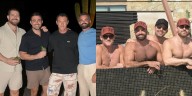 Luke Evans & Jonathan Bennett Vacation Together in Cabo for Luke’s BDXY Launch! | Darren Kennedy, Fran Tomas, Jaymes Vaughan, Jonathan Bennett, Luke Evans, Madison Iseman, Olivia Holt, Shirtless, Spee
