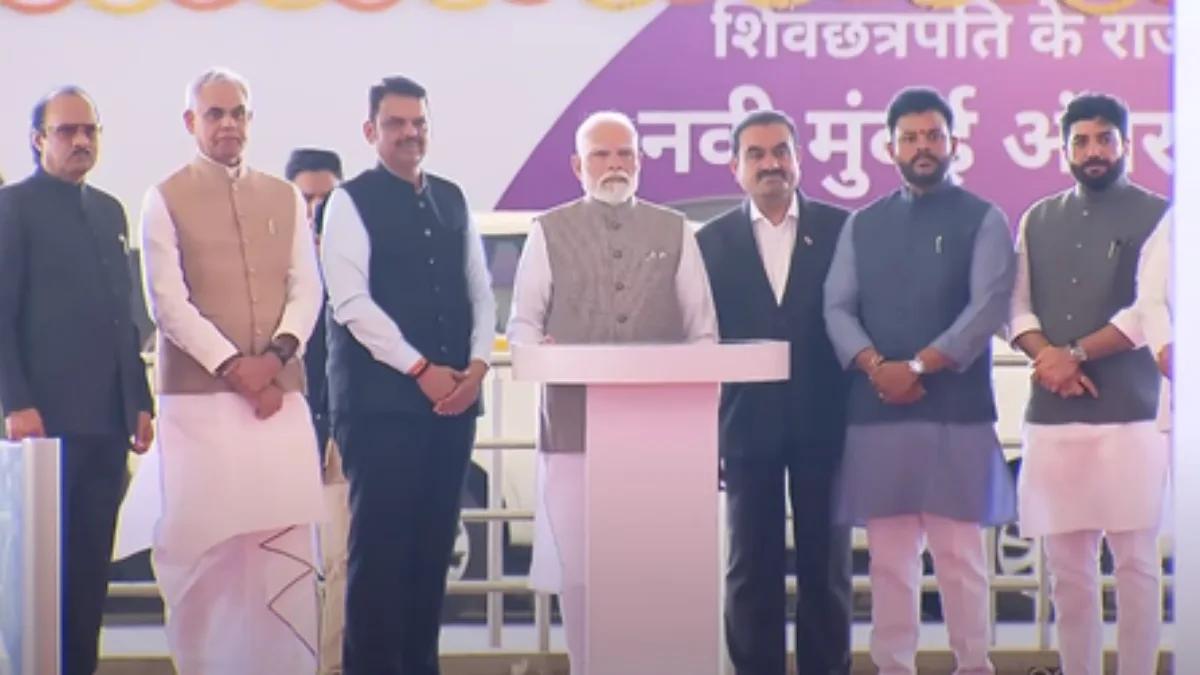 PM Modi inaugurates Phase 1 of Navi Mumbai International Airport