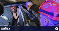 Cuatro heridos de consideración tras el despiste de un auto en la Circunvalación
