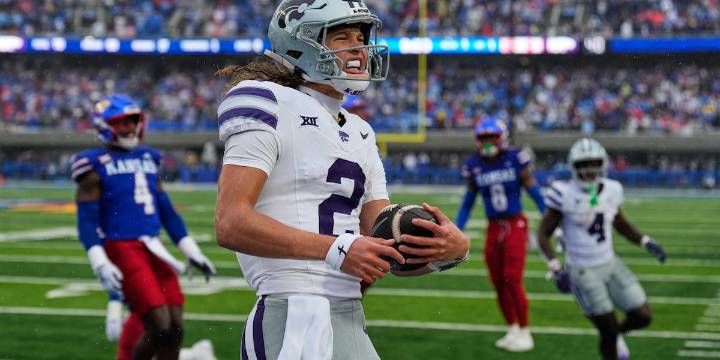 K-State beats Kansas 42-17 for 17th straight Sunflower Showdown win