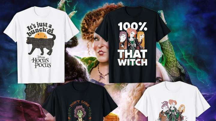 It's Just a Bunch of Hocus Pocus Tees for Halloween