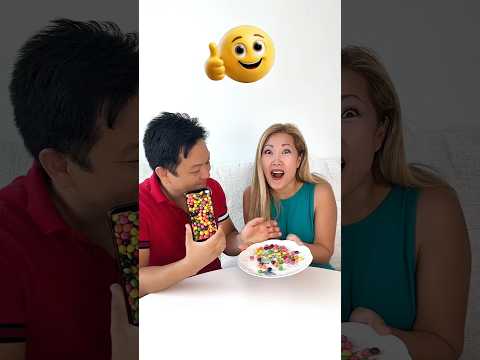 Rainbow candy from a phone 🤩🥰 LeoNata family #shorts