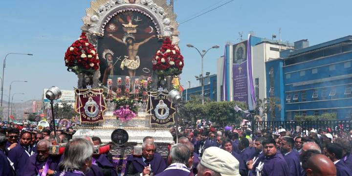 Sexto recorrido del Señor de los Milagros este sábado 1 de noviembre: ruta de la última procesión del Cristo Moreno en el Centro de Lima