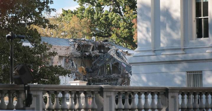 Trump news: Construction starts on White House ballroom