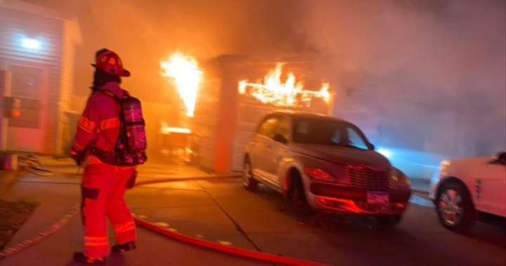 Garage fire Sunday morning in Winona