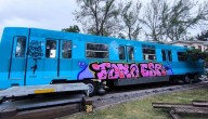 "Pese a tener un cierre perimetral": vandalizan carro emblemático del Metro instalado en Museo Ferroviario