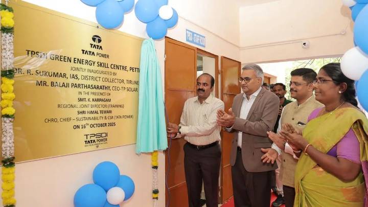 Tata Power launches Solar Skill Centres of Excellence in Tamil Nadu