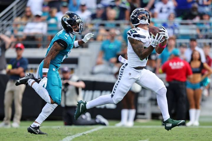 Deadspin | Jaxon Smith-Njigba continues hot start as Seahawks down Jaguars