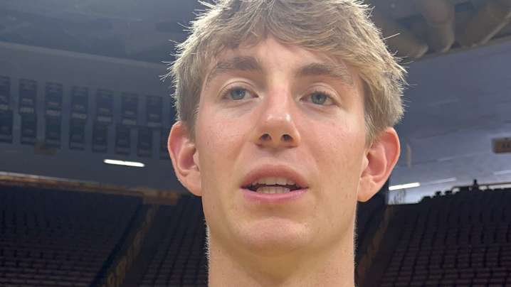 Cooper Koch is happy he stayed at Iowa and sees a tough team forming