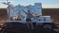 La sorpresa de una familia de granjeros tras la caída de un equipo de la NASA en su terreno