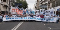 Los sindicatos docentes del ala dura retoman las protestas y harán un paro de 24 horas contra el Gobierno