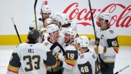 Bruce Cassidy’s ‘hockey gods’ quip after wacky Golden Knights win vs. Sharks
