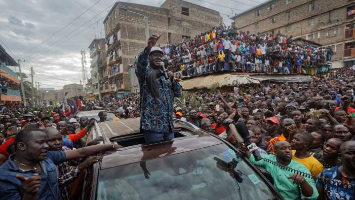 Former Kenyan premier Raila Odinga, a key figure in African democracy efforts, dies at 80