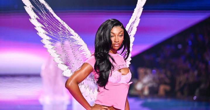 Angel Reese stuns at Victoria's Secret Fashion Show