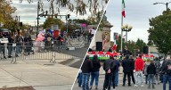 Jeers and Cheers in Pueblo as groups gather to protest and celebrate national and local Holidays