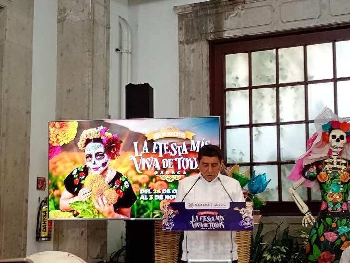 Oaxaca se prepara para el Día de Muertos con  “La Fiesta Más Viva de Todas” 