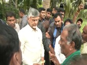 Cyclone Montha: Andhra CM Chandrababu Naidu visits affected areas