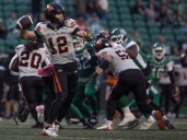 B.C. Lions clinch home playoff game with 27-21 win over Roughriders