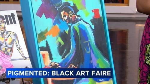 Pigmented Black Fine Art Faire to celebrate art, culture and legacy at Zhou B Art Center in Bridgeport, Chicago.