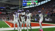 Jordan Addison's late touchdown gives Vikings 21-17 win over Browns in London