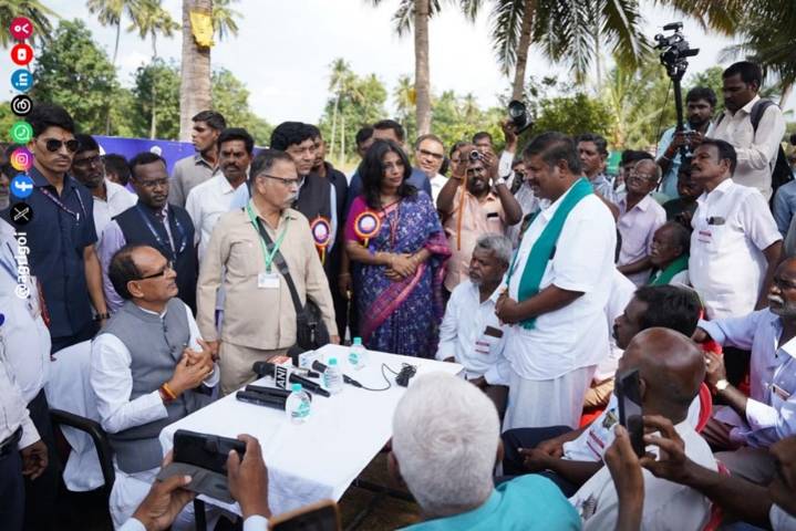Shivraj Singh Chouhan Calls for “One Agriculture, One Nation, One Team” Vision in Tamil Nadu