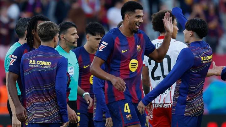 Barcelona beats Girona in stoppage time and Flick to miss clasico after sending off