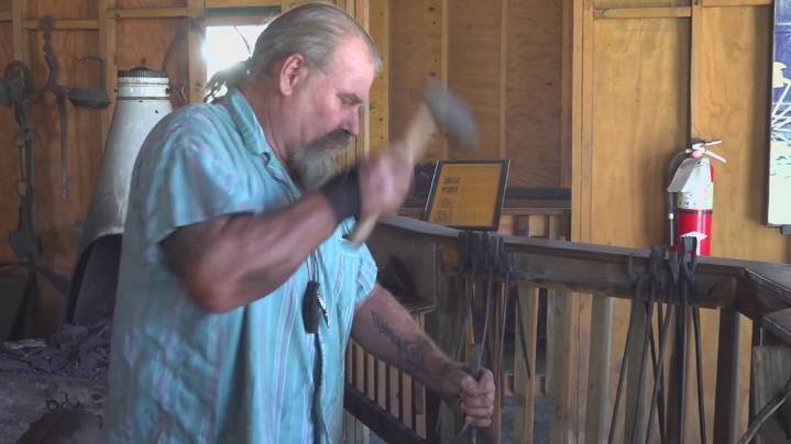 Blacksmith brings history to life at Spindletop museum