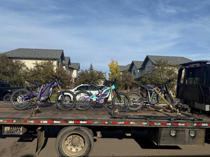 Fort McMurray police probe golf cart joyride, use drone in OHV blitz