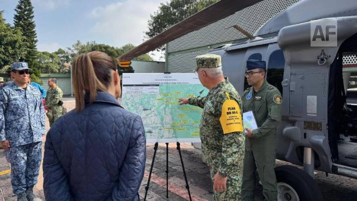 Sheinbaum realiza recorrido por zonas afectadas en Puebla, Veracruz e Hidalgo; esta noche encabezará reunión del Comité Nacional de Emergencias