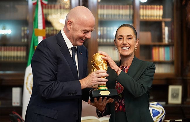 Gobierno de México aprueba exentar impuestos a FIFA por Mundial 2026