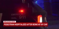 One person hospitalized after being struck by a car in South Omaha