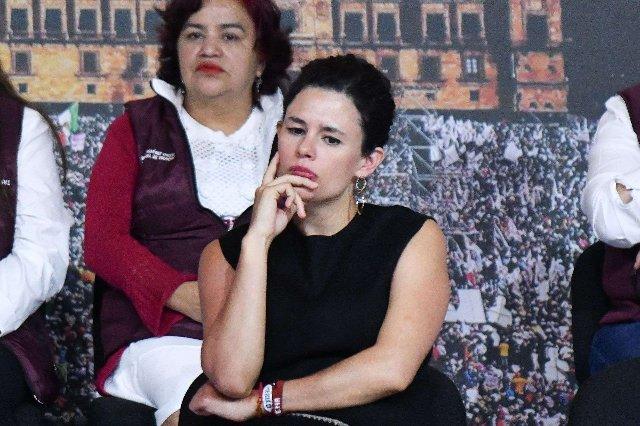 Luisa Alcalde defiende a Adán Augusto: “no hay queja ni investigación en su contra”