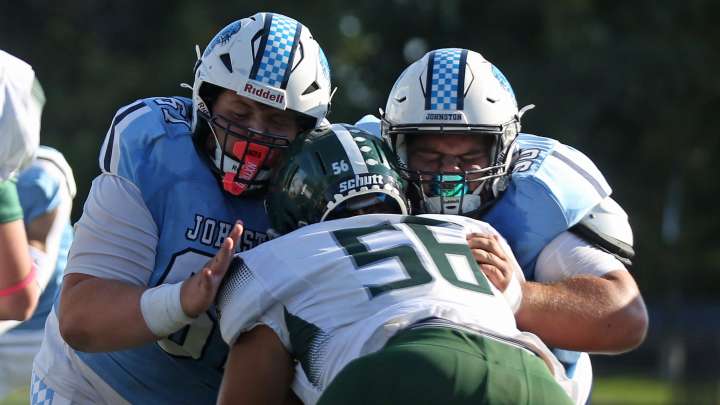 Photos of Chariho vs. Johnston Football on Saturday October 4 2025