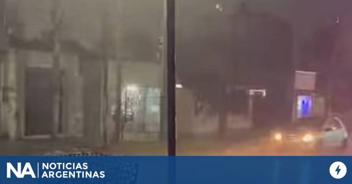 Tormentas severas azotaron Buenos Aires, Córdoba y Santa Fe
