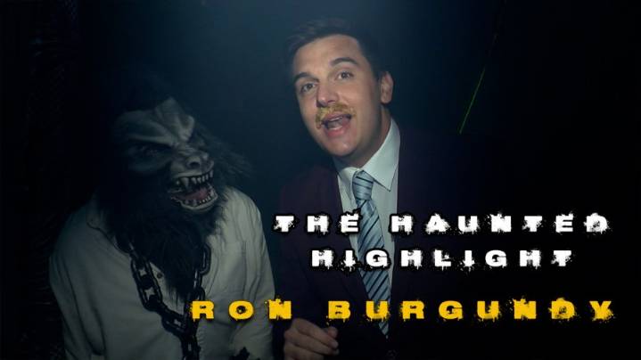 "Ron Burgundy" helps Jesse Inman at the Dungeons of Doom