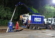 Reparan cañería cloacal en zona norte de Posadas
