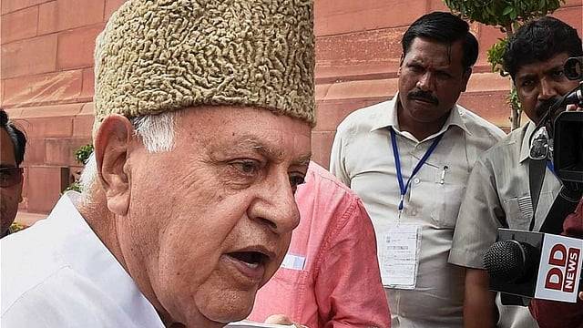 Former J&K CM Farooq Abdullah hospitalised in Srinagar