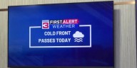 First Alert Weather: A few showers ahead of a cold front, how cold will it get?