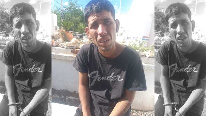 Tras forzar una vivienda, detuvieron a un hombre que huía con un televisor robado