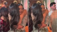 Priyanka Chopra, Nora Fatehi warmly hug it out at Diwali bash; Nick Jonas seems 'lost' in front of the divas