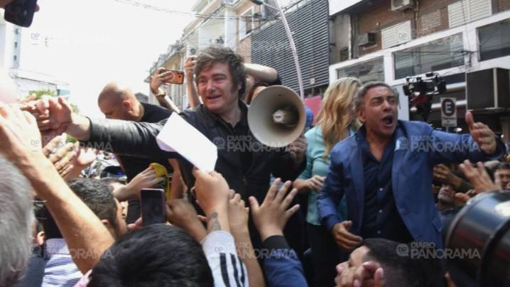 La visita de Javier Milei a Santiago del Estero en fotos