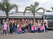 Con una original campaña, Volkswagen Camiones y Buses se sumó a Octubre Rosa
