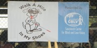 ‘Walk a Mile In My Shoes’: Community gathers for visual impairment awareness walk