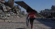 Drone video above Gaza City shows the toll of 2 years of war