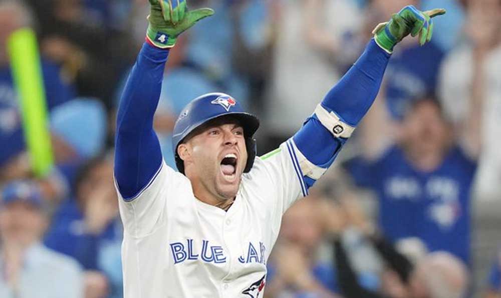 Jonrón de tres carreras de Springer lleva a los Azulejos a la Serie Mundial
