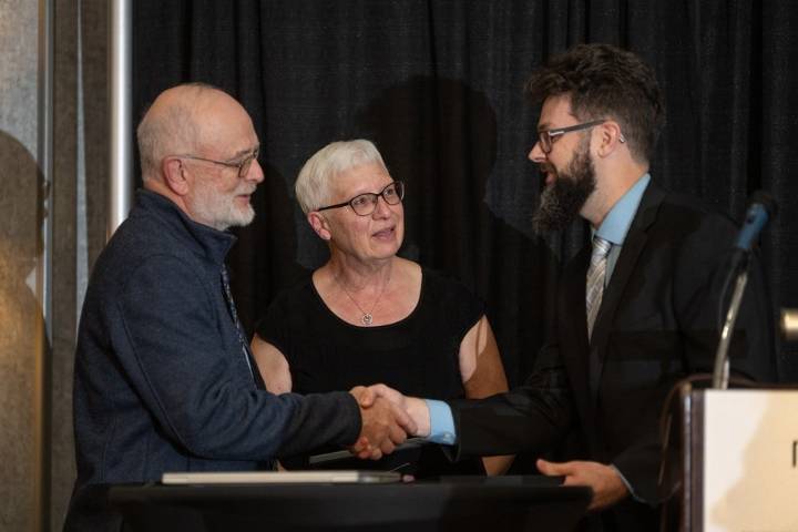 Longtime arts advocates Daisleys receive OSAC award