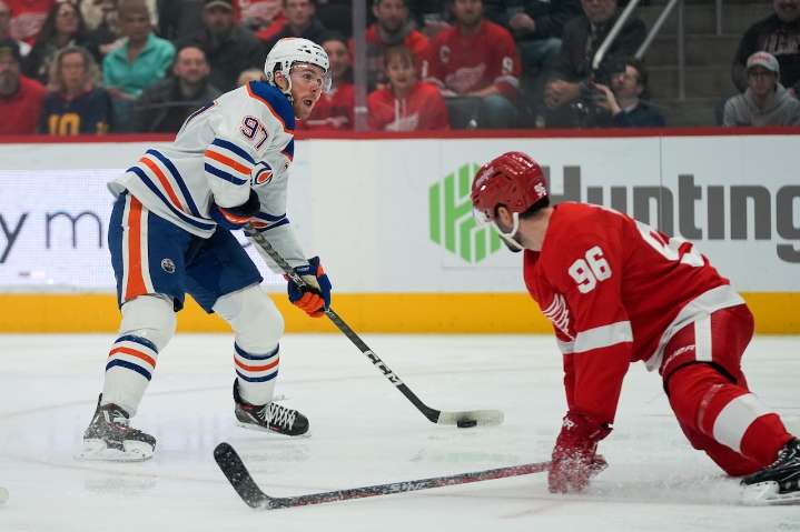 How to watch Connor McDavid and the Oilers take on the Red Wings today