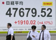 Japan’s Nikkei stock index jumps 4.3% after ruling party chooses an ultra-conservative as its leader – Winnipeg Free Press