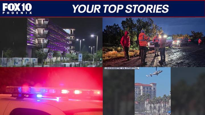 Multiple shot in attempted robbery, teen hikers caught in flash flood rescued