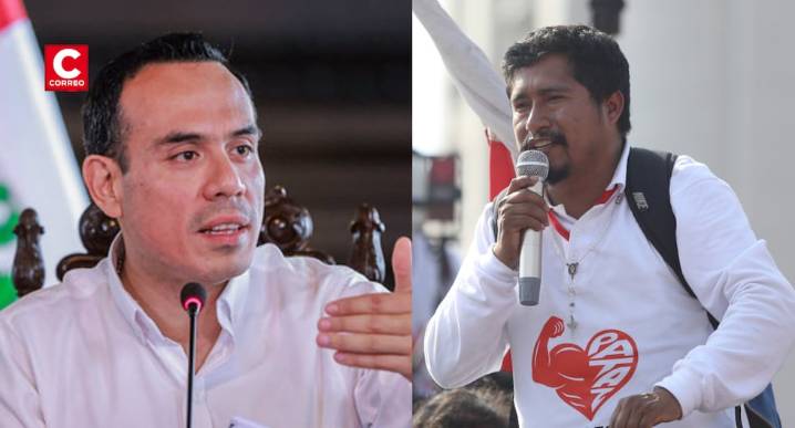 Presidente José Jerí se reúne con el alcalde de Pataz, tras su arribo a Lima